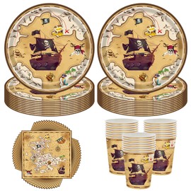 Party Tableware Children's Birthday Party (Pirate)