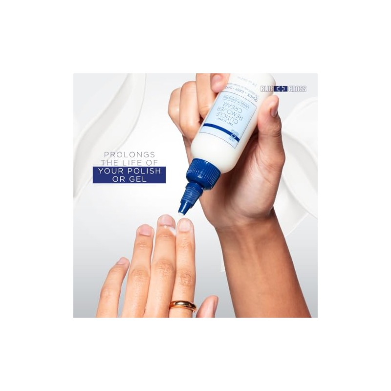 Blue Cross Crema Removedora De Cutículas Para Cutículas Secas Y
