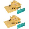 MICROJIG GR-200 2 Count Of Grr-Ripper Advanced 3D Pushblock With