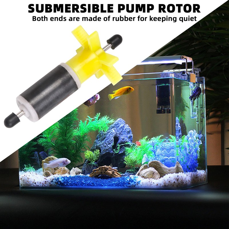 Submersible Pump Rotor Impeller with Shaft and Bearing Replacement Magnetic