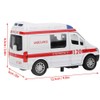 Ambulance Toy, 1:32 Mini Stimulation Alloy Ambulance Car Sound and