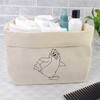 Azeeda Large 'Happy Penguin' Canvas Organiser/Storage Bag (OR00010402)