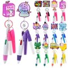 Namifin 72 PCS Funny Badge Reel with Nurse Pen Set,