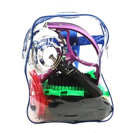 Horse Grooming Kit, 10pcs Horse Brush Set, Hobby Horse Grooming Set with Clear Bag, Horse Brushes for Grooming, Horse Cleaning Kit, Horse Care Supplies