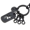 agnes b. VOYAGE Metal Plate Key Chain Lesar (Tokage Ver.)