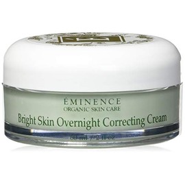 Bright Skin Overnight Correcting Cream by Eminence for Unisex - 2 oz Cream