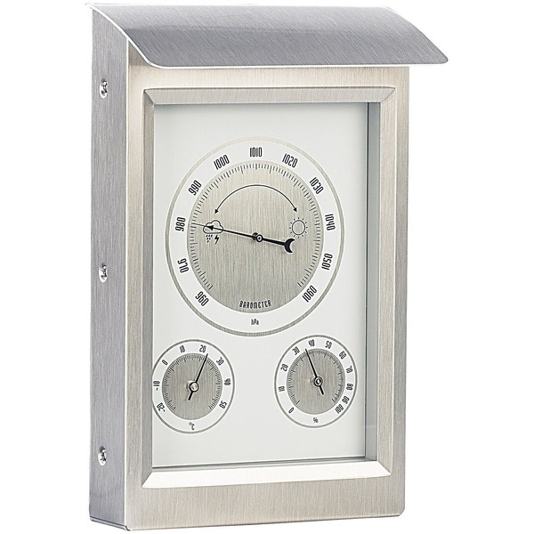 infactory Analogue Weather Station: Outdoor Weather Station with Hygro and