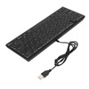 64 Keys RGB Backlit Keyboard USB Wired Gaming Keyboard Portable