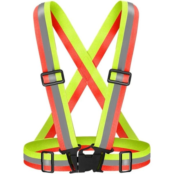 No Brand High Visibility Reflective Vest Safety Vest Running Reflective