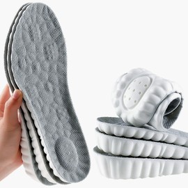 Height Increase Insoles Soft Memory Foam Shoe Insoles for Men and Women,Comfort Heel Lift Insoles,Breathable,Shock Absorption,Heel Cushion (Gray 3.5CM, 7-9.5UK)