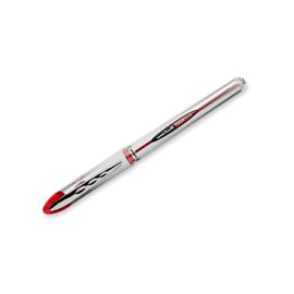 uniball Vision Elite Roller Ball Stick Pen, Red Bold 2 Pens Per Order 69023