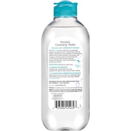 Garnier 가니어 미셀라 워터 포 워터프루프 메이크업 보습 페이셜 클렌저 및 리무버 민감성 크루얼티 프리 13.5 Fl Oz 400mL 1 카운트 [13.5 Fl Oz 2개입] Garnier Micellar Water for Waterproof Makeup Hydrating Facial Cleanser and Remover Sensitive Cruelty-Free 13.5 Fl Oz 400mL 1 Count [13.5 Fl Oz 2-Pack]