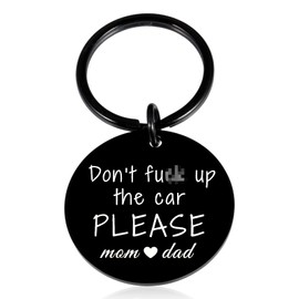 VANLOVEMAC Fathers Day Keychain Gifts for Son from Mom Dad Teen Boy Girl Stocking Stuffers for Son Daughter New Driver Gifts for Teen Boys Adult Son Stepson Birthday Graduation Gifts for Him Her