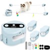 Juguetes para Gatos Interactivos,Cat Running Wheel Interactive Cat Toy con