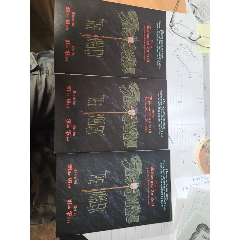 Spawn The IMPALER 1-3 Signed MIKE GRELL