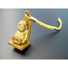 Billiken Statue Strap, gold