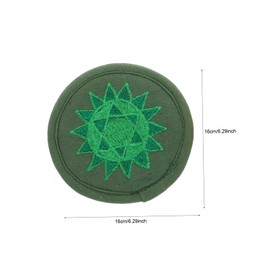 Toyvian Singing Bowl Cushion Mediatation Buddhist Bowls Cushion Bowl Pad Meditation Bowl Support Crystal Coasters Buddhist Ritual Implement Rounded Cushion Cotton Unique Nepal