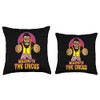 Welcome to the Circus Cymbal Monkey Throw Pillow