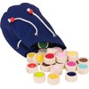 Goki 59004 Surface Tactile Felt Memo Board in Cotton Bag
