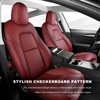 Car Center Console Cover, Ergonomic Leather Armrest Box Cushion with