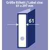 Avery Zweckform L4759-10 File Labels 297x61 mm White 10 Sheets