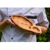 Cleminson Hand Carved Olive Wood Appetizers and Tapas Bowl 29cm