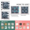 10 Pcs 13.5 X 11.5 Inch Self Adhesive Tile Stickers