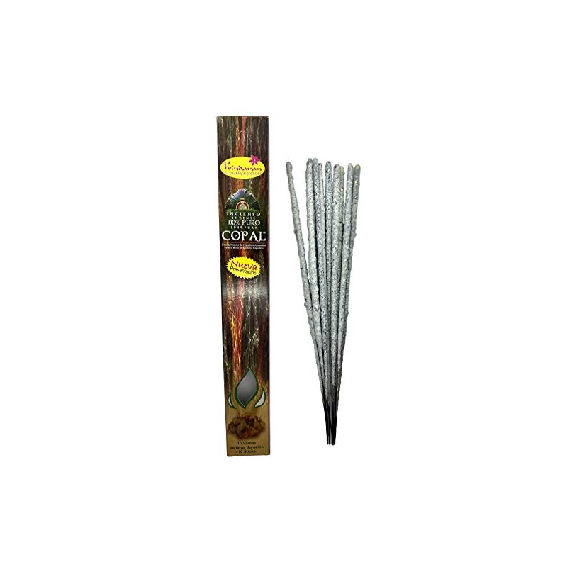 Vrindavan Pack 3, Incienso Copal 100% Puro, con Resina Natural
