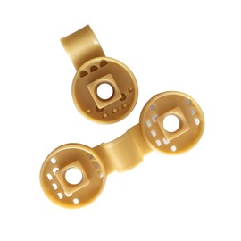 Shatex Shade Cloth Clips UV Resistant Shade Fabric Clips Wheat Shade Fabric Accessories 24 Pack