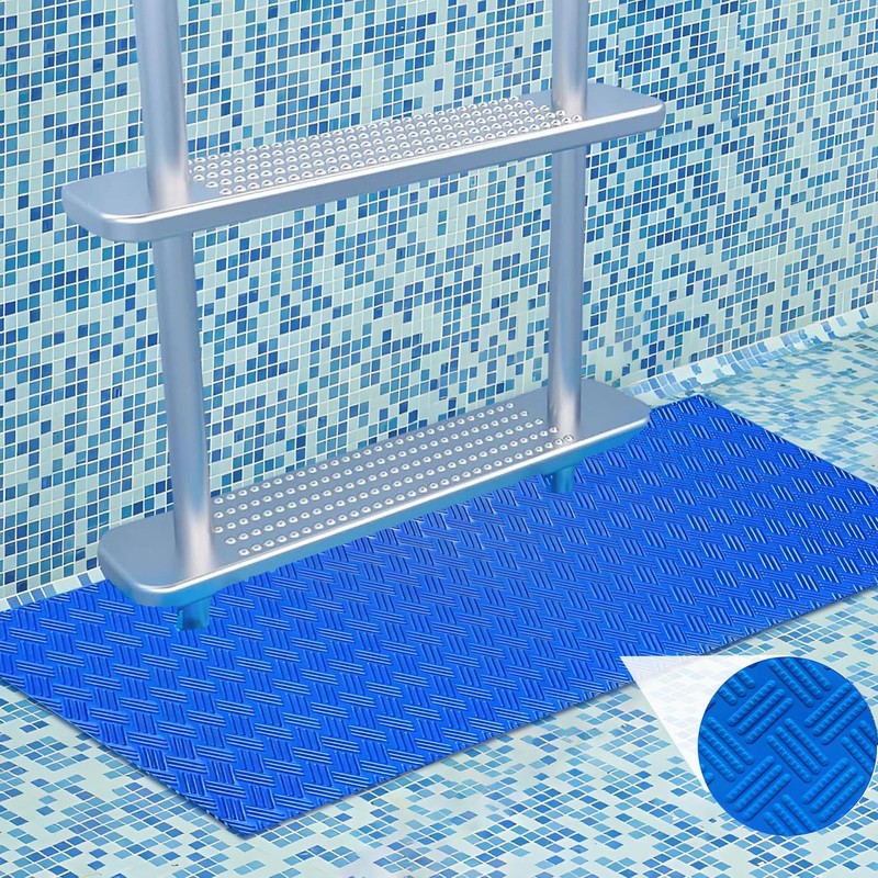 Pool Ladder Mat,36 Inch x 16 Inch Protective Pool Step