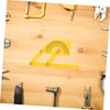 Operitacx 2 Pcs Professional Protractor Angle Ruler Tool for Woodworking