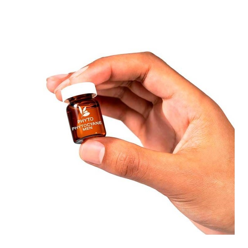 PHYTO CYANE-MEN tratamiento anticaída hombre 12 x 3 ml