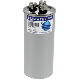 ClimaTek Round Capacitor - fits Mars # 12166 | 70/7.5 uf MFD 370/440 Volt VAC