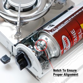 OutLiv Tactical Outdoor Protective Canister Sleeve B/w Gas One Butane Fuel Canisters 8oz(227g) Performance/Butane Gas/Butane Refill for Butane Stove/Butane Camping Stove (Pack of 12)(Desert Brown)