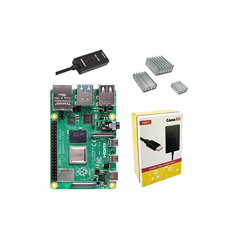 CanaKit Raspberry Pi 4 Basic Kit (2GB RAM)