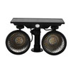 Solar Projection Light Human Body Induction 2‑Color Solar Lawn Lamp