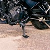 F FIERCE CYCLE Motorcycle Kickstand Pad Support Plate Pad Side