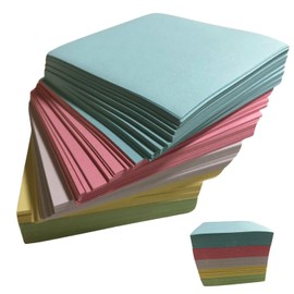 Nahpahtra 700 Sheets Non-Sticky Memo Notes Pads Blank Notes Paper Blank Memo Sheet Note Cube Not Sticky 3 x 3 Inch for Home Office Memo Sheets