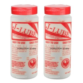 Jorgensen Laboratories QTY 1-4 Bottles J-Lube REAL JLube Powder - MADE IN USA - Red and/or White Caps - (2) J-Lube - Red Caps