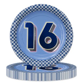 Havercamp Boys 16th Birthday Dessert Plate - 24