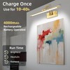 16“ Picture Lights for Wall Battery Operated, Wireless Picture Light