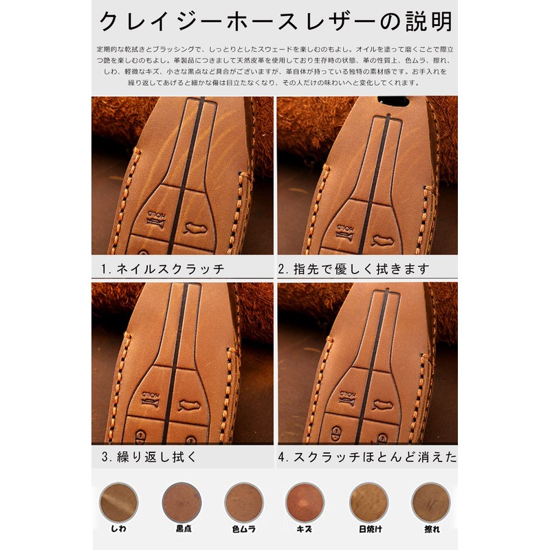 LETINGFAR Nissan Key Case, NISSAN Smart Key Case, Key Cover,