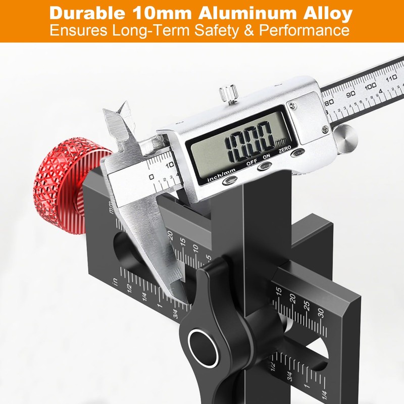 Sinpiode Cabinet Door Mounting Jig with Quick Edge Positioner –