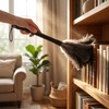 2 Pcs Ostrich Feather Duster Retractable Feather Dusters for Cleaning,