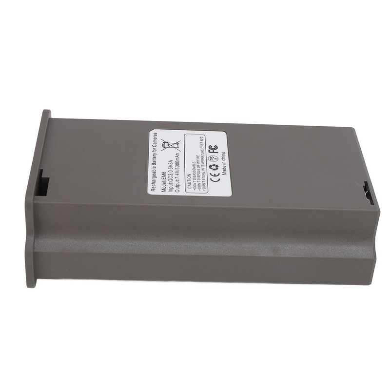 6000mAh Rechargeable Lipo Lithium Battery Pack for Trail Camera 7.4V