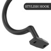 Black Iron Pool Cue Stick Holder - Multi-Functional Billiard Table