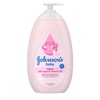 Johnson's Moisturizing Pink Baby Lotion with Coconut Oil, Hypoallergenic, 27.1