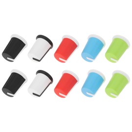 SG Store 10pcs EQ Potentiometer Knob Push Rod Cover Rotation Control Knob 16x19mm Compatible with Pioneer DJ Mixer