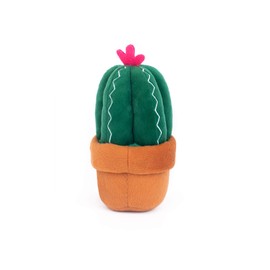 ZippyPaws - Stuffed Plush Dog Toy with Squeaker - Carmen The Cactus