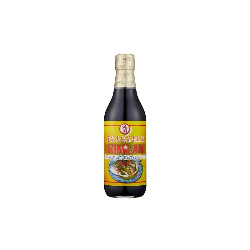 Kimlan Grade A Steam Fish Soy Sauce, 20 Ounce (Pack
